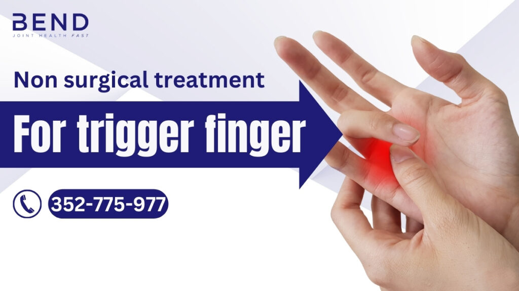 non surgical treatment for trigger finger in the villages